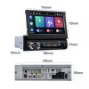 Polarlander 1 DIN 7" Car Radio Stereo Wireless Carplay Touchscreen