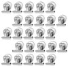 BEANPRECOY 25 Pcs Magnetic Clips, Magnetic Hooks Clips, Strong Refrigerator