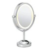 Conair Conair Lighted Makeup Mirror, LED Vanity Mirror, 1X/7X Magnifying