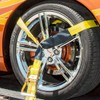 VULCAN Car Tie Down - Flat Hooks - Lasso Style