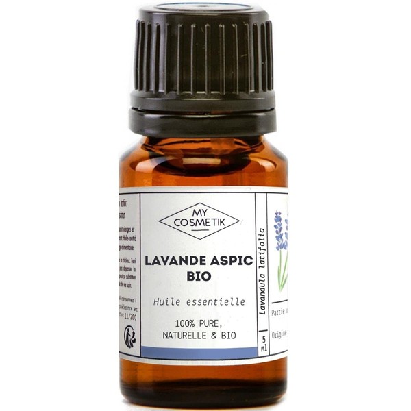 Essential Oil of Lavender Aspic Organic - MY COSMETIK -