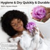 MINISENTIALS Auténtica esponja de red africana con nudos - Esponja