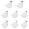8 PCS Universal Swivel Casters with Brakes – 360° Rotating