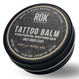 ROK Products Balm – Aftercare Balm ROK Products Body Balm – Natural Dry Skin Moisturiser Balm with Shea Butter, Cocoa Butter, Mango – Body Moisturiser for Dry Skin (50, Tattoo Balm)
