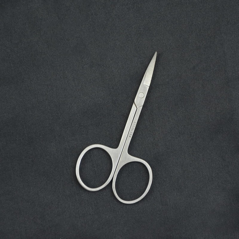 Cuticle Scissors Nail Scissors for Eyebrow Eyelash Nose Hair Beard
