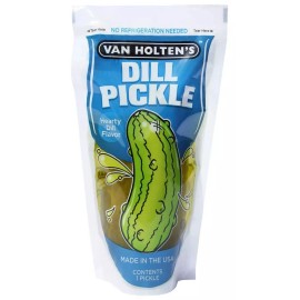 Van Holten's Pickles - Jumbo Dill Pickle-In-A-Pouch - 12 Pack Exp.01/2026 NEW
