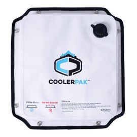 CoolerPak 10lb Reusable & Refillable Ice Packs – Flexible, Connectable, Compact Design for Coolers & Storage – Perfect for Travel, Camping, & Everyday Use