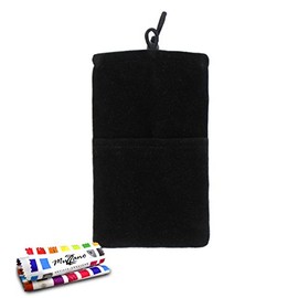 MUZZANO Original Cocoon Pouch for Alcatel OT 6033 - Black