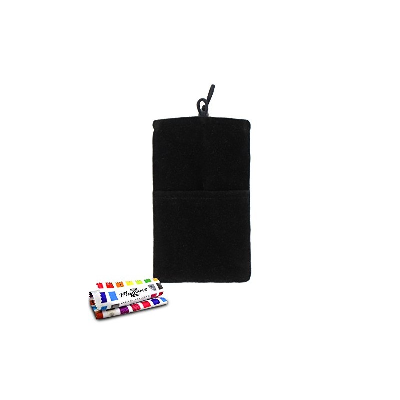 MUZZANO Original Cocoon Pouch for Alcatel OT 6033 - Black