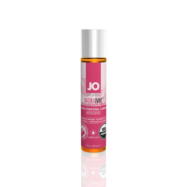 JO USDA Organic - Strawberry - Lubricant (Water-Based) 1 floz / 30 mL