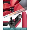 QAGGUM Seat Armrest Compatible with Fiat 500 2016 2017 2018