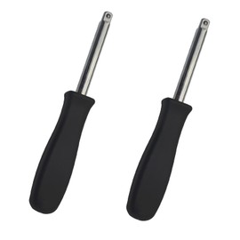 2 Pieces Drive Spinner 1/4 Inches Drive Spinner Handle Socket Driver Handle Socket Set Kit for Repair Maintenance