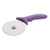 Hygiplas Pizza Wheel in Purple 4 Inches - Dishwasher Safe,