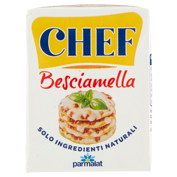 Parmalat Chef Besciamella Classic Bechamel Sauce for Cooking Natural Ingredients 200ml Ready to Cook