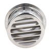 Stainless Steel Air Vent Cap Louvered Vent Cover Round Air