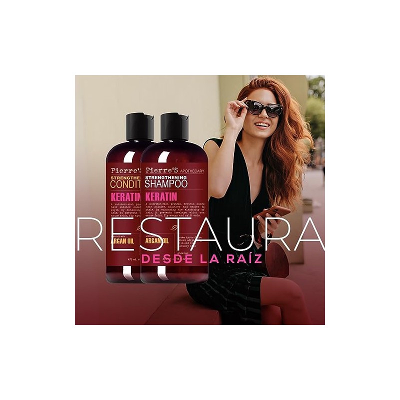 PA Keratin Strengthening Shampoo 16 oz
