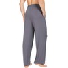 WiWi Mens Viscose from Bamboo Pajama Pants Soft Lounge Bottoms