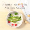 ESLITE LIFE Nonstick Cookware Sets, 7 Pcs Ceramic Coating Pots