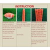 Artificial Flower Marigold Flower Garland 5 String Party Genda phool
