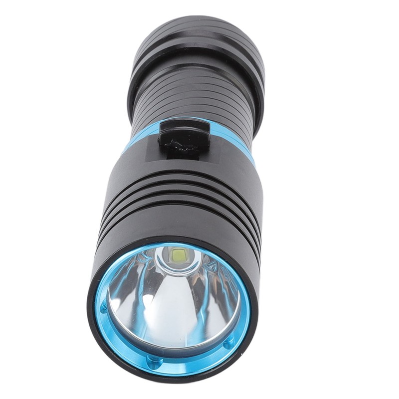 5000LM Diving Flashlight IPX8 100m Underwater Waterproof Infinitely Dimmable L2