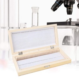 Microscope Slide Box Case Biology Slide Storage Set Biological for Basic Research