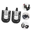 Mipcase 1Pair Foldable Non Slip Bike Pedals for Road and