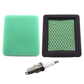 MCHNIC Air Filter Replacement Filter Spark Plug for HRX 426 C QXEA, 426 C RXE, 426 C RXEA, 426 C SDE, 426 C SDEA Lawnmower Replacement 17211-ZL8-000, 17211-ZE8-000, 17211-ZL8-003, 17211-ZL8-003, 1