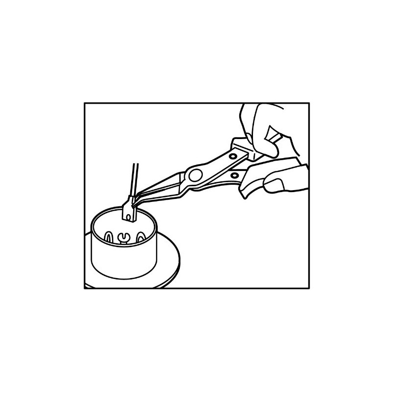 3. peaks SP-25 Tip Bent Pliers, 5.9 inches (150 mm)