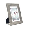 Scholartree Grey 5x7 Picture Frame,Display 5x7 without Mat or 4x6
