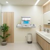 Fold-Down Baby Changing Diaper Station - Horizontal Wall Mounted, Sturdy