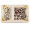 Rosary Metal Beads Our Lady of Guadalupe metal & Keychain