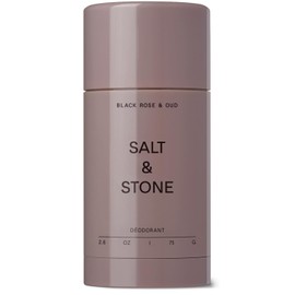 SALT & STONE Aluminum Free Deodorant | Extra Strength 48 Hour Protection for Women & Men | Made with Seaweed Extracts, Niacinamide & Prebiotics (Black Rose & Oud)