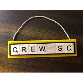 CREW SC Columbus Soccer MLS Christmas Ornament Letters Tiles