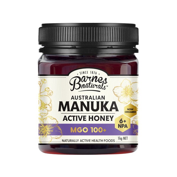 Barnes Naturals Australian Manuka Active Honey Mgo 100+ Npa 6+ 1Kg