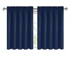 DWCN Short Curtains for Bathroom Windows 36 inches Length 2