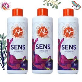 Líquido acrilico 8 Oz Sens, Unas Acrilicas, Mc Nails