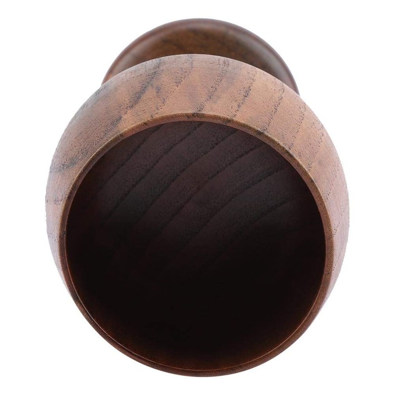 VIFERR Wooden Goblet Vintage Wooden Wine Goblet First Class Natural