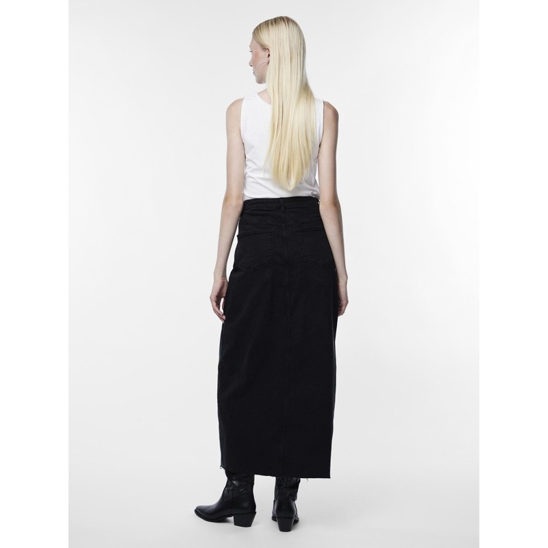 PIECES Female Denim Skirt PCJESSIE, black