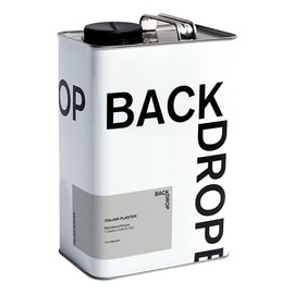 BACKDROP | Premium Exterior Paint | Standard Semi Matte, Low Sheen Finish | Self-Priming, Low VOC, Green Wise Certified | ITALIAN PLASTER - Cool, light gray | 1 Gallon