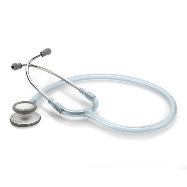 ADC 619FG Adscope Lite Model 619 Ultra Lightweight Clinician Stethoscope with Tunable AFD Technology, Blue Diamond