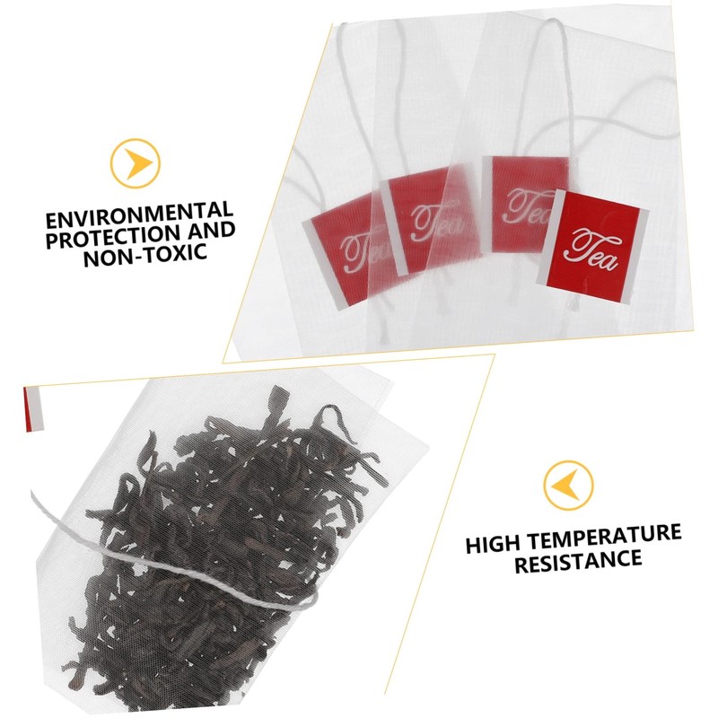 DOITOOL 3sets Tea Seal Bag Filter Bag for Loose Tea