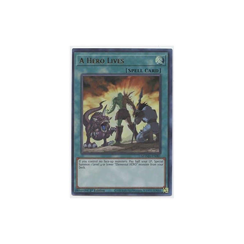 A Hero Lives - MAMA-EN081 - Ultra Rare - 1st