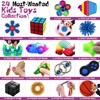 BURVARO Fidget Toy Pack, Anxiety Relief, Party Bag Fillers, Fidget