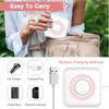 Carseatty Carseatty Mini Sticker Printer, Wireless Sticker Printer Bluetooth Pocket