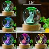 Cat Gifts for Women Crystal Ball