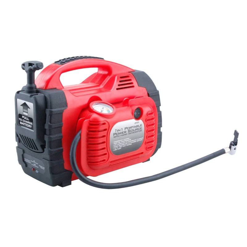 Bridgeland 7 in 1 Portable Power Station, Jump Starter, Air