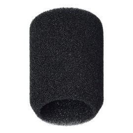 Shure A85WS Black Foam Windscreen for SM85, SM86, SM87A and BETA87A, and BETA87C