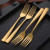 SUNSENGEUR Stainless Steel Kitchen Dinner Forks 12-Piece Dinner Fork Set