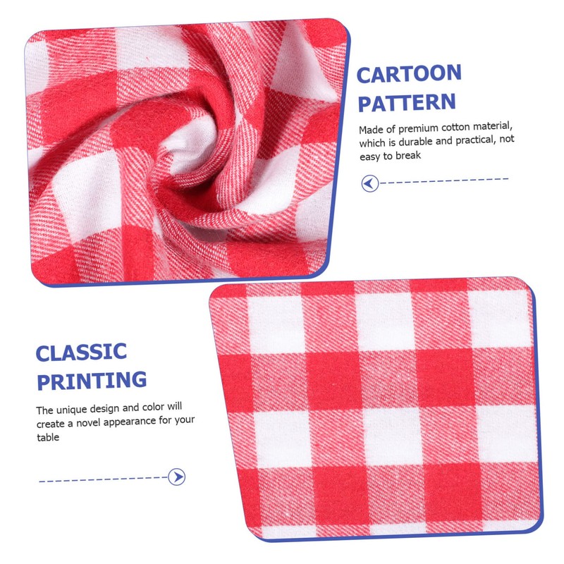 MERRYHAPY Christmas Tablecloth Double and Festive Table Decor for Holiday