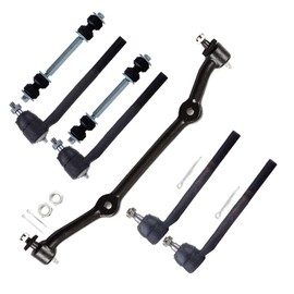 SCITOO 7pcs Front Center Link Inner Outer Tie Rod End Sway Bar Link for 1998-2005 for Chevy Blazer 1996-2003 for Chevy S10 for GMC Jimmy for GMC Sonoma 1996-2000 for Isuzu Hombre